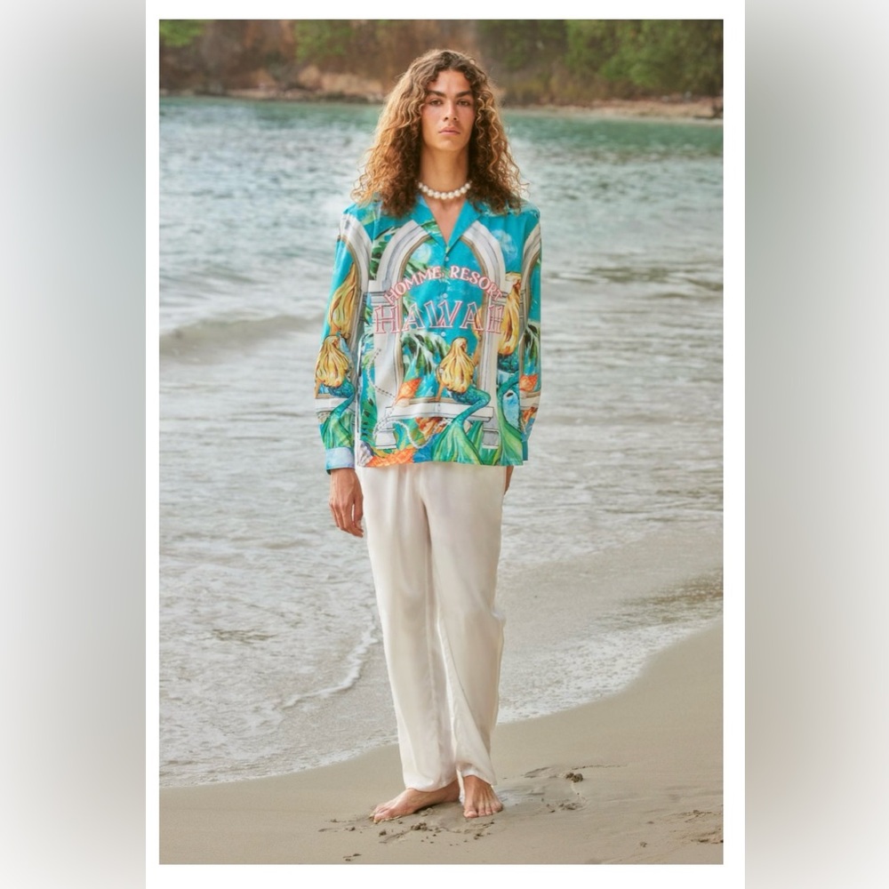 Colorful Hawaii Print Shirt